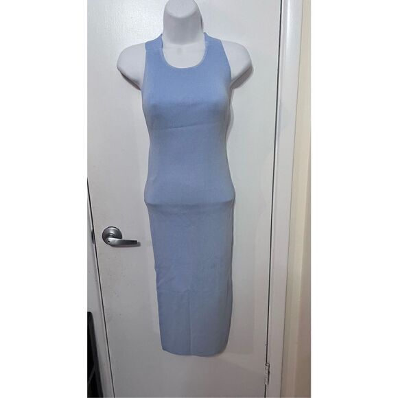 GUESS CORONADO BLUE IRMINE SLEEVELESS SWEATER DRESS SZ S P-1-13 NEW - Picture 2 of 14